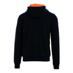 Sun68 Felpa con Zip E Cappuccio Tinta Unita con Stampa per Bambino F32312 NERO SUN68 
