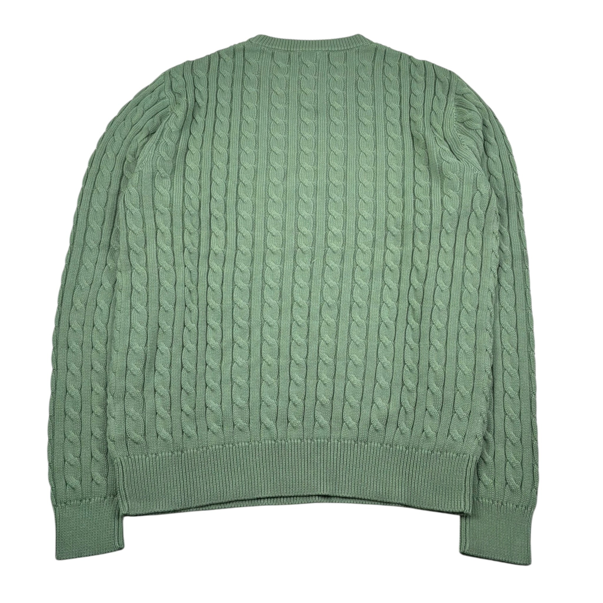 Sun68 Maglia Girocollo Tinta Unita con Logo per Bambino K353155 VERDE SUN68 