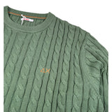 Sun68 Maglia Girocollo Tinta Unita con Logo per Bambino K353155 VERDE SUN68 