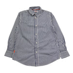 Sun68 Camicia Manica Lunga Fantasia A Righe per Bambino S3503 BIANCO/BLU SUN68 