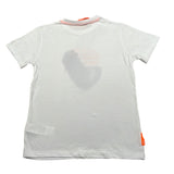 Suns T-Shirt Girocollo tinta unita con Logo Bianco per Bambino TSS123U BIANCO SUNS 