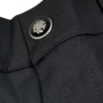 Syst Pantalone Tinta Unita con Elastico In Vita per Bambino PB806 NERO SYST 