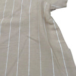 Teddy E Minou Pagliaccetto Mezza Manica Tinta Unita con Fantasia A Righe per Neonata E24TU024L6010 BEIGE TEDDY E MINOU 