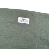 Teddy E Minou Coperta Tinta Unita per Neonato E25BI007C0070X VERDE TEDDY E MINOU 