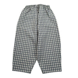 Teddy E Minou Pantalone Tinta Unita con Fantasia A Quadri per Bambina E25PT016C3159 VERDE TEDDY E MINOU 