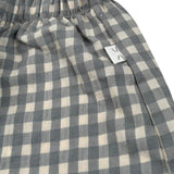 Teddy E Minou Pantalone Tinta Unita con Fantasia A Quadri per Bambina E25PT016C3159 VERDE TEDDY E MINOU 
