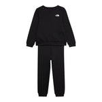 The North Face Completo 2 Pezzi Felpa-Pantalone Tinta Unita per Bambino NF0A84N3JK3 NERO THE NORTH FACE 