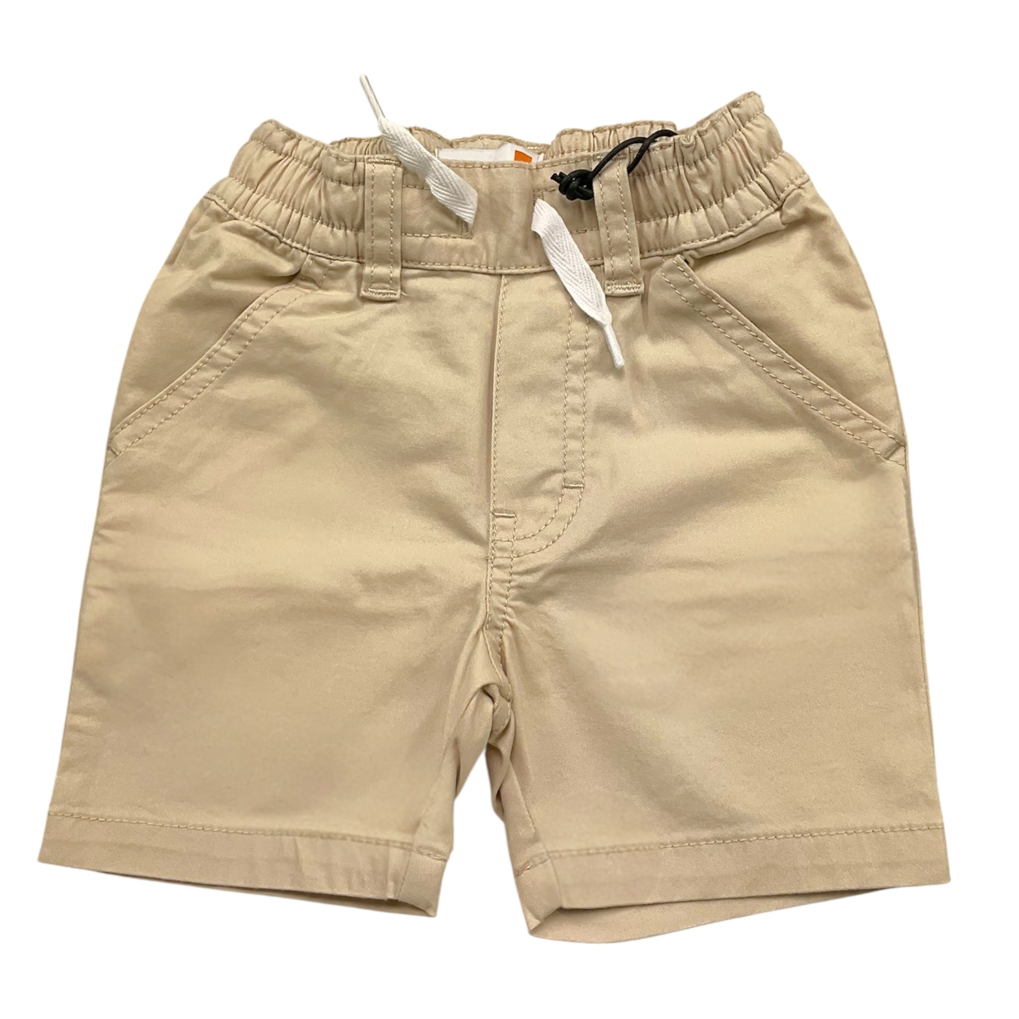 Timberland Bermuda Tinta Unita con Elastico In Vita per Neonato T04A45 BEIGE TIMBERLAND 