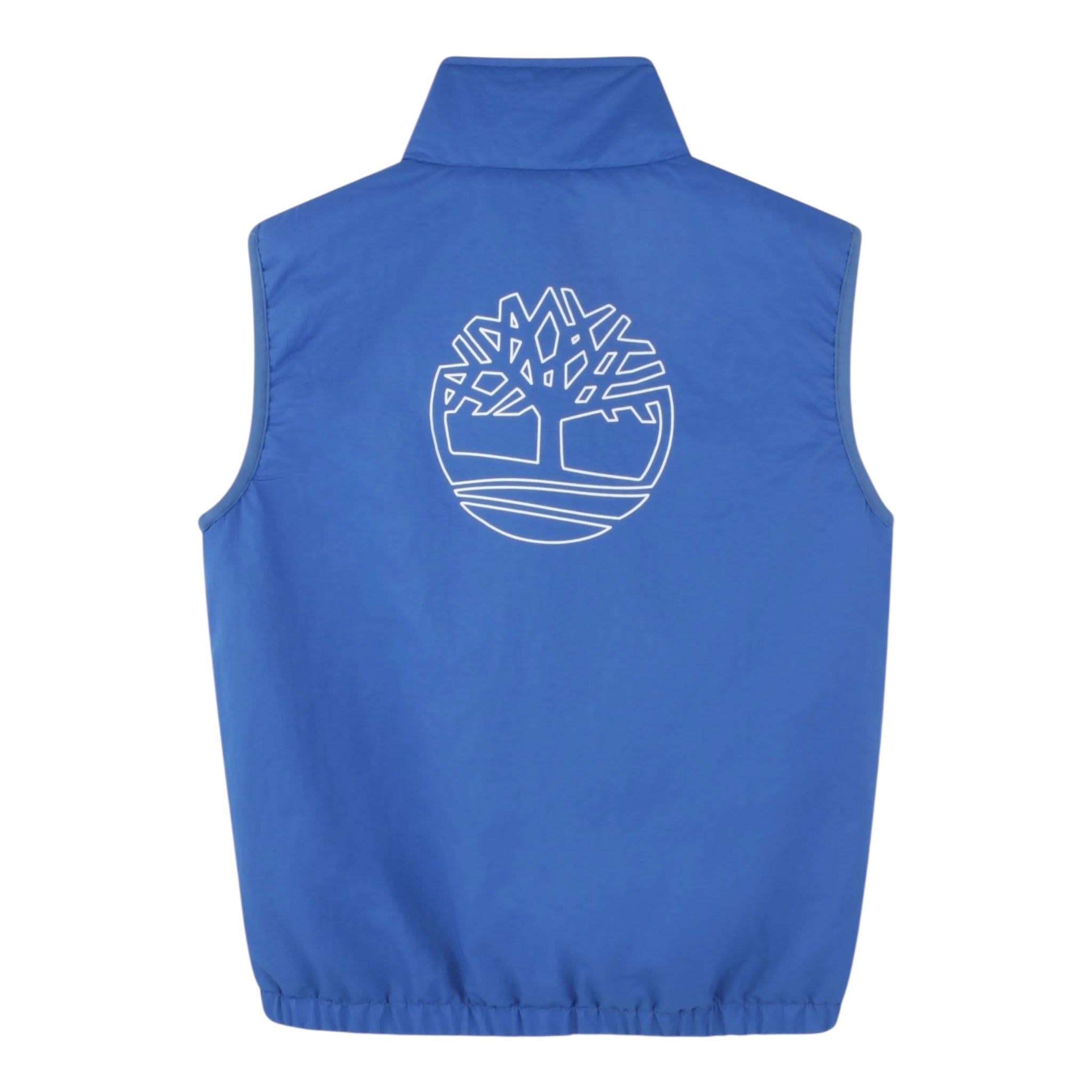 Timberland Smanicato Tinta Unita con Logo per Bambino T60480 BLU TIMBERLAND 