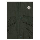 Timberland Smanicato Tinta Unita con Logo per Bambino T60480 VERDE TIMBERLAND 