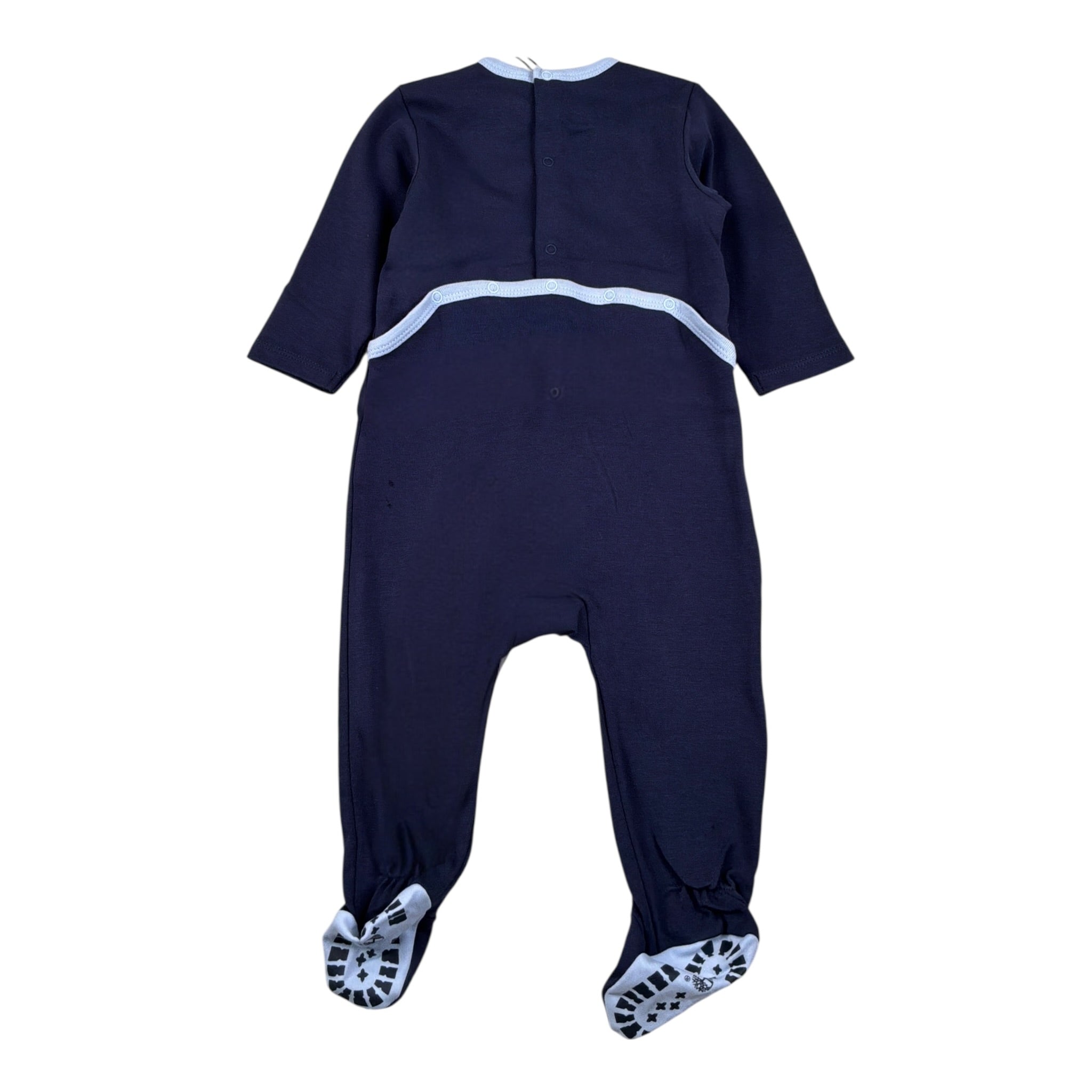Timberland Tutina tinta unita con Logo Blu per Neonato T98314 BLU TIMBERLAND 