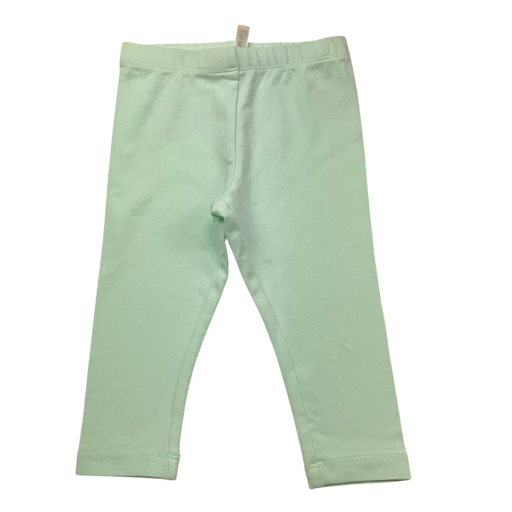 To Be Too Leggins Tinta Unita per Neonata DJDI VERDE ACQUA TO be too 