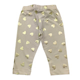 To Be Too Leggins Tinta Unita con Fantasia per Neonata JFJ BIANCO TO be too 