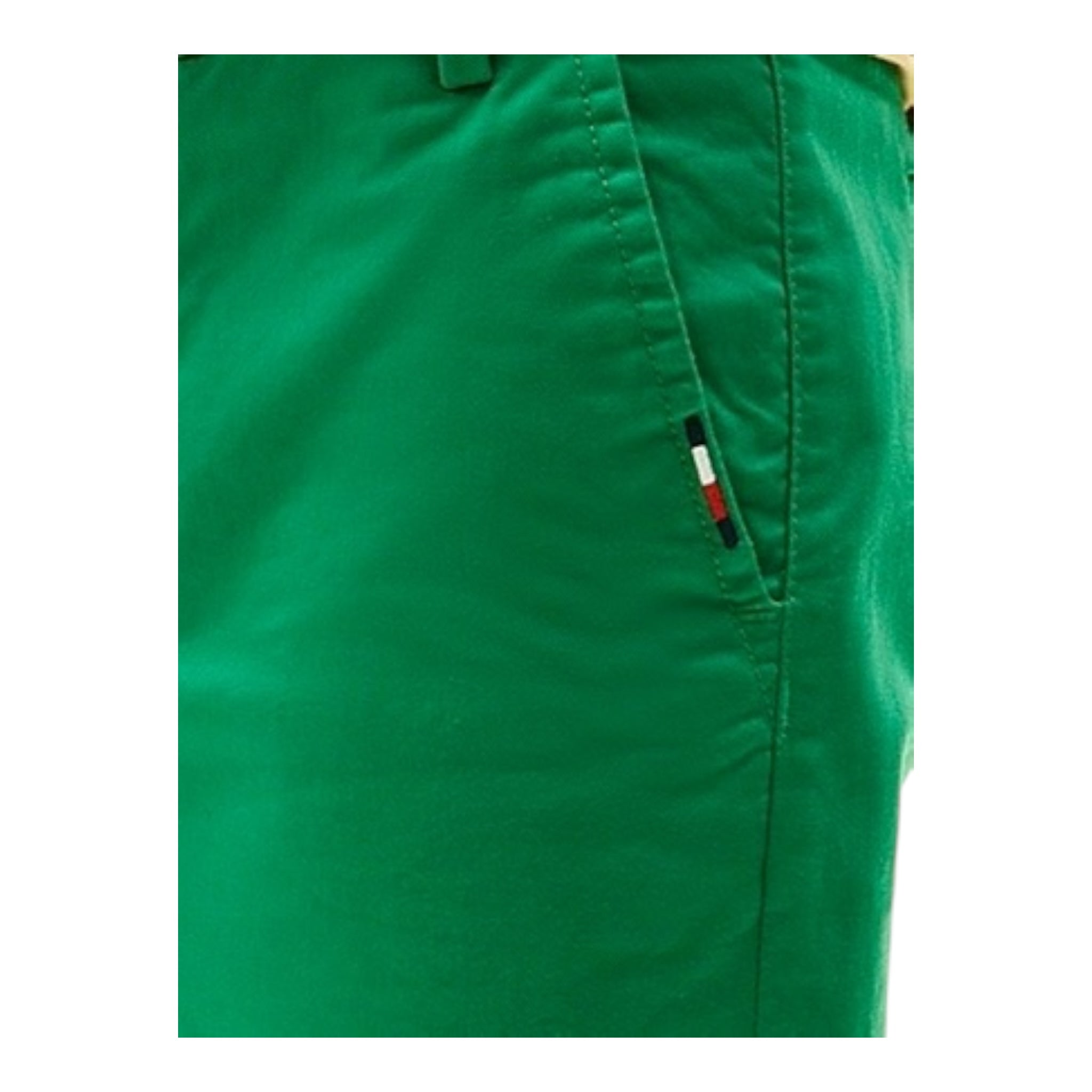 Tommy Hilfiger Bermuda Tinta Unita con Logo per Neonato DHIEHJI VERDE TOMMY HILFIGER 