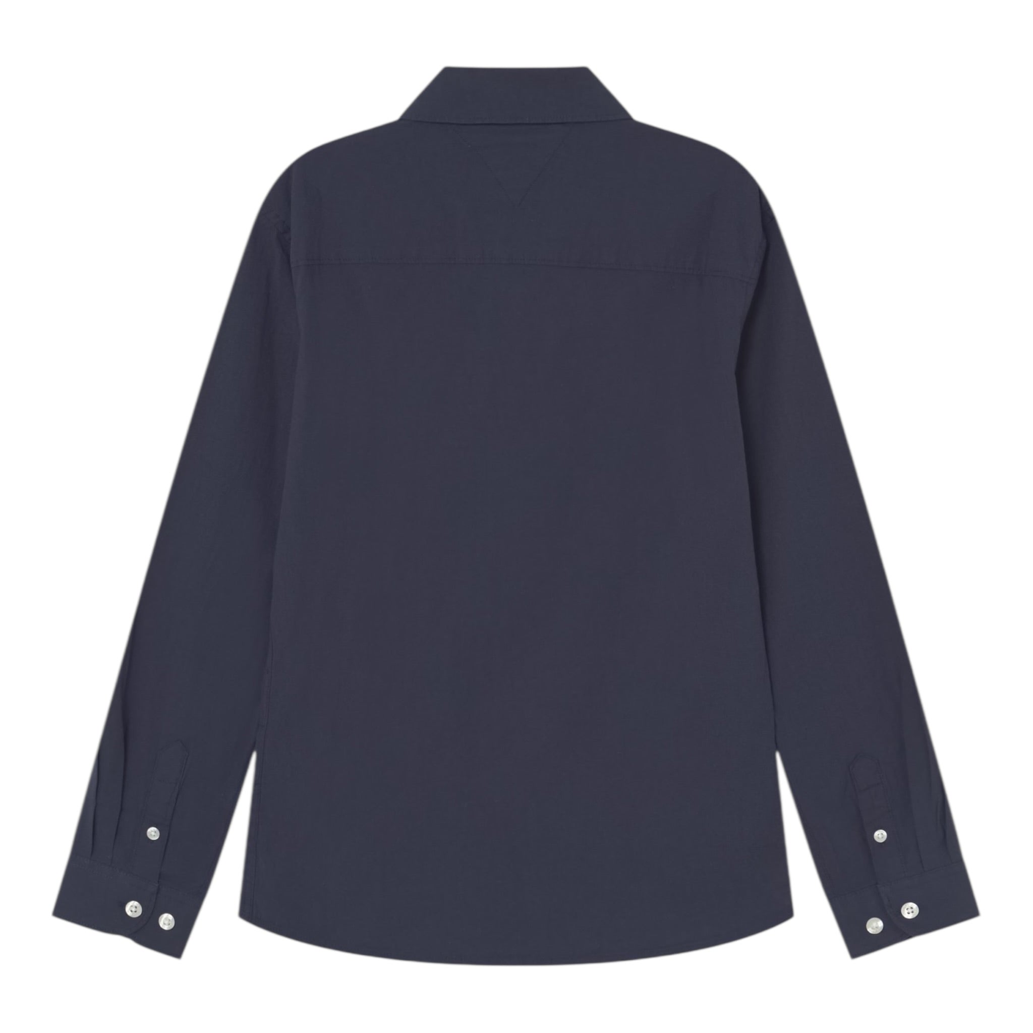 Tommy Hilfiger Camicia Manica Lunga Tinta Unita per Neonato KB0KB06965 BLU TOMMY HILFIGER 