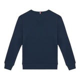 Tommy Hilfiger Felpa Girocollo Tinta Unita con Stampa per Bambino KB0KB09315 BLU TOMMY HILFIGER 