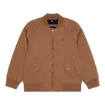 Tommy Hilfiger Giubbino Tinta Unita con Zip E Logo per Bambino KB0KB09363 MARRONE TOMMY HILFIGER 