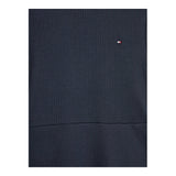 Tommy Hilfiger Abito Mezza Manica Tinta Unita con Stampa per Bambina KG0KG07784 BLU TOMMY HILFIGER 