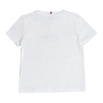Tommy Hilfiger T-Shirt Girocollo Tina Unita con Stampa per Bambino KG0KG08524 BIANCO TOMMY HILFIGER 