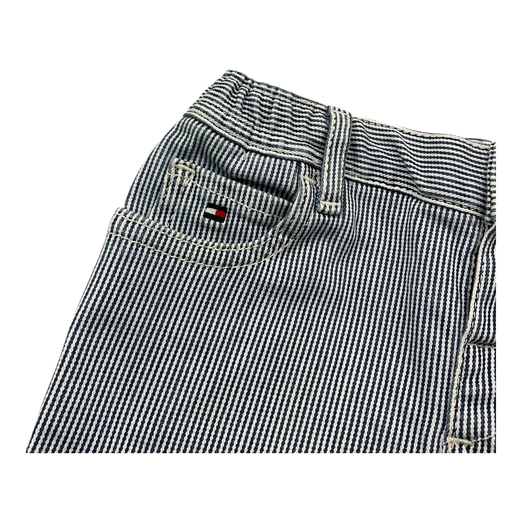 Tommy Hilfiger Bermuda Fantasia A Righe per Neonato KN0KN01792 BIANCO/BLU TOMMY HILFIGER 