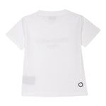 Trussardi T-Shirt Girocollo Tinta Unita con Stampa per Neonato TBP25043TSN BIANCO TRUSSARDI 