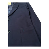 Trussardi Giacca Tinta Unita con Taschino per Bambino TBP26079GC BLU TRUSSARDI 