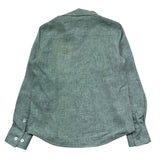 Trussardi Camicia Manica Lunga Tinta Unita per Bambino TBP26129CA VERDE TRUSSARDI 