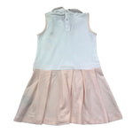 Trussardi Abito Giromanica Bicolore per Bambina TGP26010VE BIANCO/ROSA TRUSSARDI 