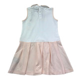 Trussardi Abito Giromanica Bicolore per Bambina TGP26010VE BIANCO/ROSA TRUSSARDI 