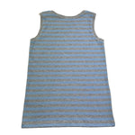 Trussardi Canotta Girocollo Fantasia A Righe per Bambino TGP26041CN AZZURRO TRUSSARDI 