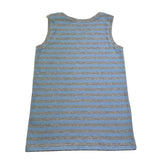 Trussardi Canotta Girocollo Fantasia A Righe per Bambino TGP26041CN AZZURRO TRUSSARDI 