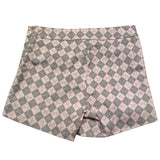 Trussardi Short Fantasia Quadri con Zip per Bambina TGP26057SH ROSA TRUSSARDI 