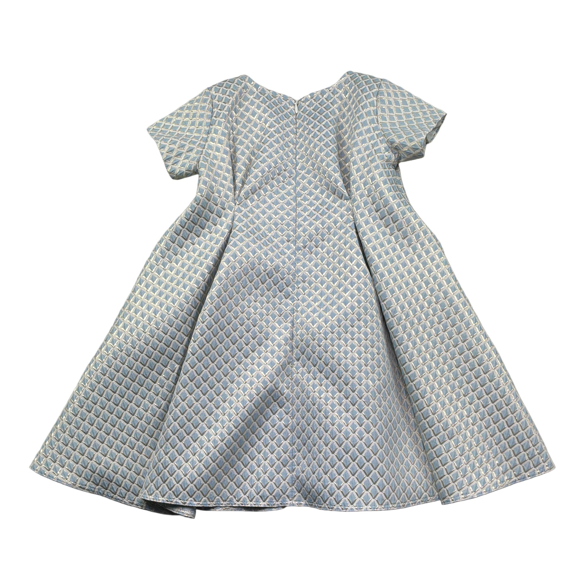 Trussardi Abito Mezza Manica Tinta Unita per Bambina TGP26094VE AZZURRO TRUSSARDI 