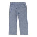 Trussardi Pantalone tinta unita con 5 Tasche Blu per Neonato TIP25035JEN BLU TRUSSARDI 