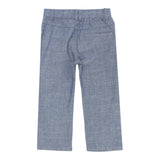 Trussardi Pantalone tinta unita con 5 Tasche Blu per Neonato TIP25035JEN BLU TRUSSARDI 