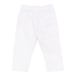 Trussardi Pantalone Tinta Unita con Elastico In Vita per Bambino TIP25060PAXXJ BIANCO TRUSSARDI 