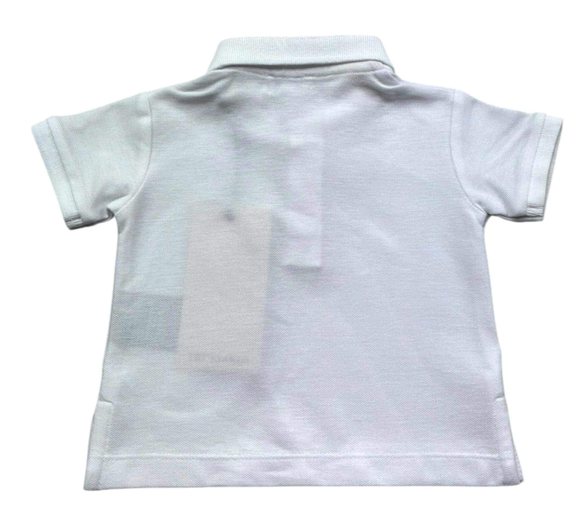 Trussardi Polo Mezza Manica Tinta Unita con Logo per Neonato TIP26002PO BIANCO TRUSSARDI 