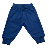 Trussardi Pantalone Tuta Tinta Unita con Logo per Neonato TIP26003PA BLU TRUSSARDI 