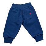 Trussardi Pantalone Tuta Tinta Unita con Logo per Neonato TIP26003PA BLU TRUSSARDI 