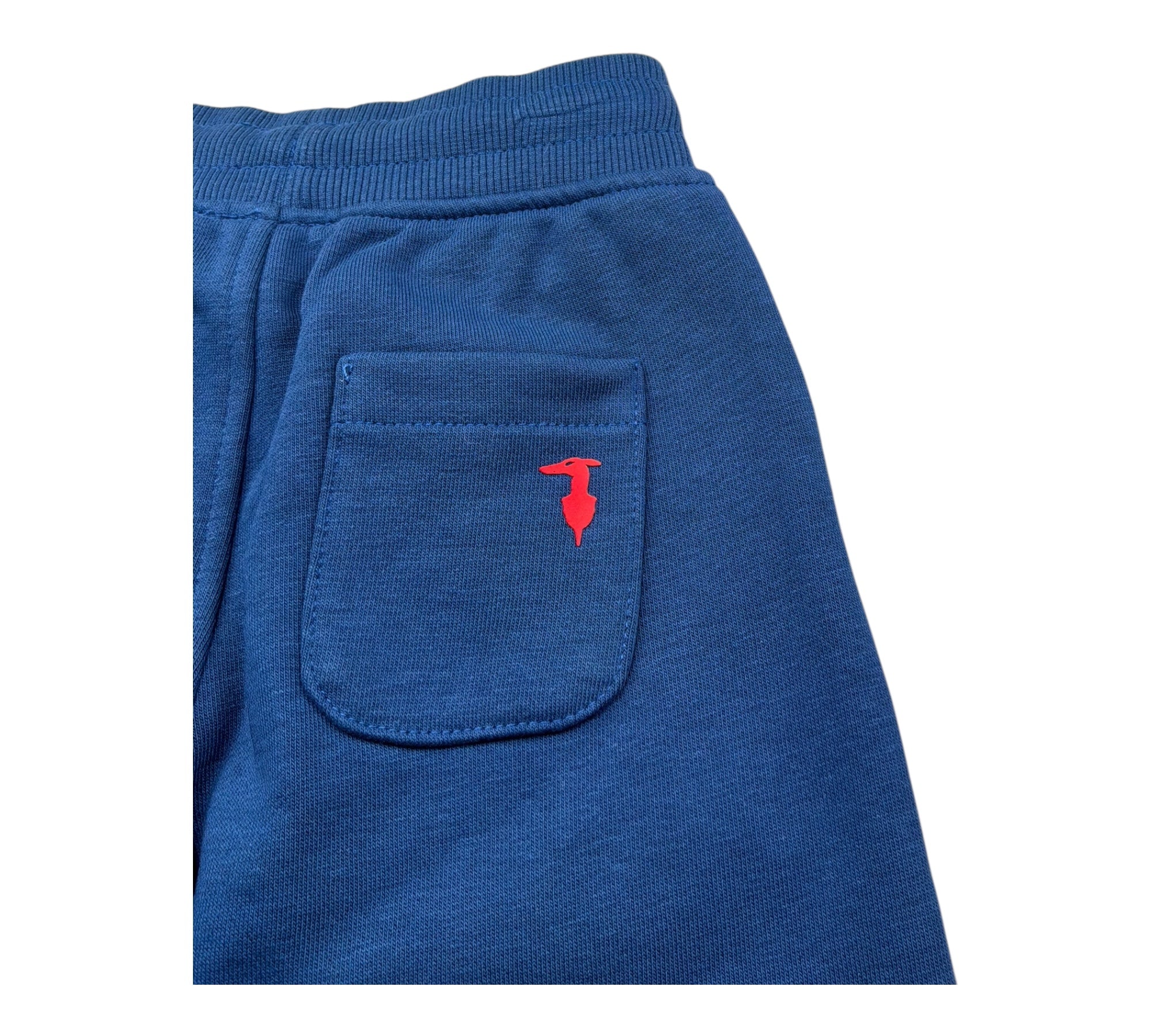 Trussardi Pantalone Tuta Tinta Unita con Logo per Neonato TIP26003PA BLU TRUSSARDI 