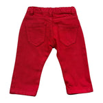Trussardi Pantalone Tinta Unita con Girovita Regolabile per Neonato TIP26006PA ROSSO TRUSSARDI 