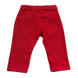 Trussardi Pantalone Tinta Unita con Girovita Regolabile per Neonato TIP26006PA ROSSO TRUSSARDI 