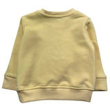 Trussardi Felpa Chiusa Girocollo Tinta Unita con Logo per Neonata TIP26014FE GIALLO TRUSSARDI 