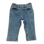 Trussardi Jeans Tinta Unita con Elastico In Vita per Neonato TIP26015JE AZZURRO TRUSSARDI 
