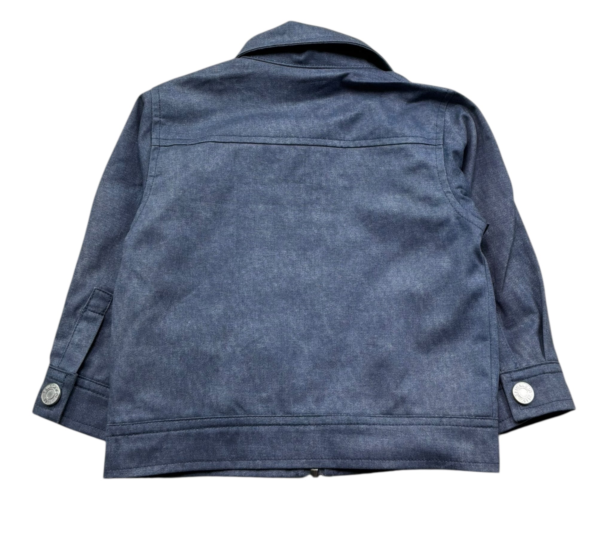 Trussardi Giubbino Tinta Unita con Zip per Neonato TIP26042GB BLU TRUSSARDI 