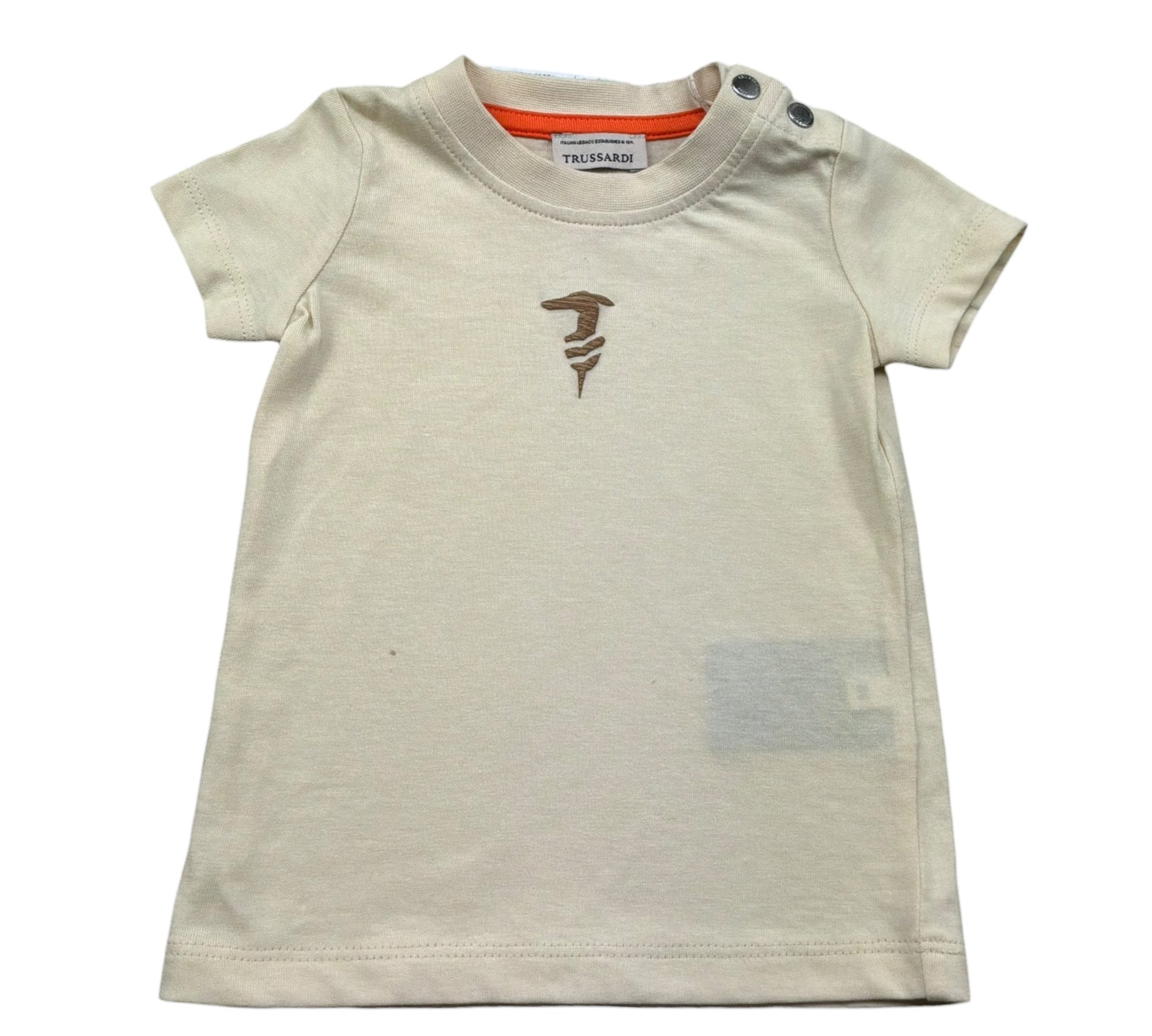 Trussardi T-Shirt Girocollo Tinta Unita  per Neonato TIP26048TS GIALLO TRUSSARDI 