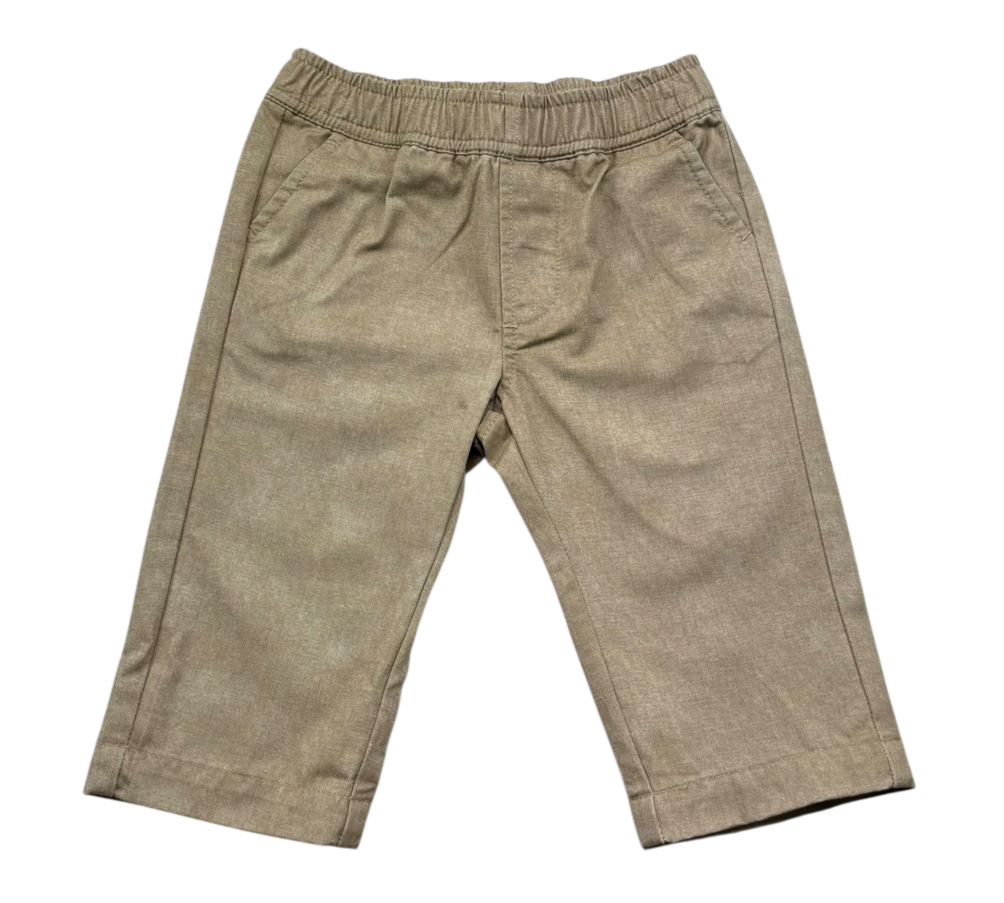 Trussardi Pantalone Tinta Unita con Elastico In Vita per Neonato TIP2606PA BEIGE TRUSSARDI 