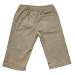 Trussardi Pantalone Tinta Unita con Elastico In Vita per Neonato TIP2606PA BEIGE TRUSSARDI 