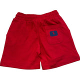 Trussardi Bermuda Tuta Tinta Unita con Logo per Neonato TIP26097BE ROSSO TRUSSARDI 