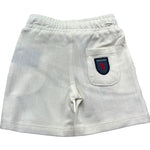 Trussardi Bermuda Tinta Unita con Logo per Neonato TIP26105BE PANNA TRUSSARDI 